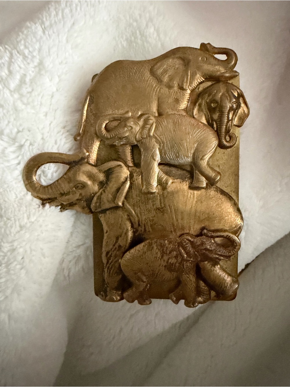 Vintage Elephant Brooch